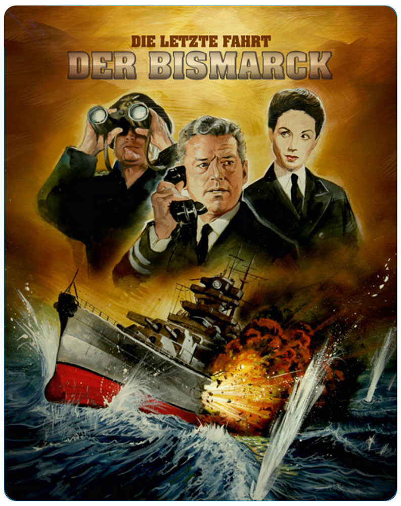 Die letzte Fahrt der Bismarck (Blu-Ray) - Metalpak