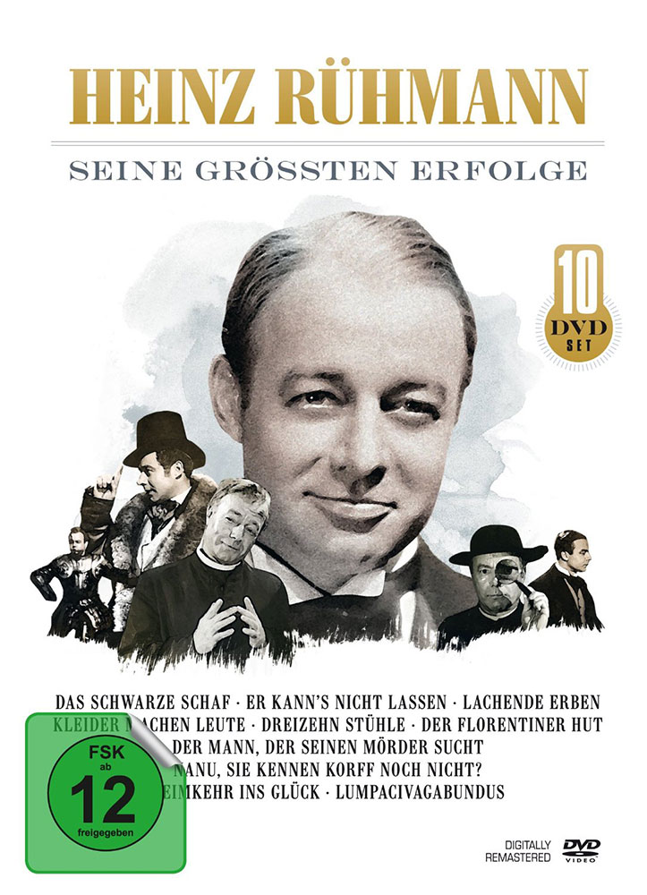 Heinz Rühmann - Seine größten Erfolge (10DVD) Heinz Rühmann - Seine größten Erfolge (10DVD)
