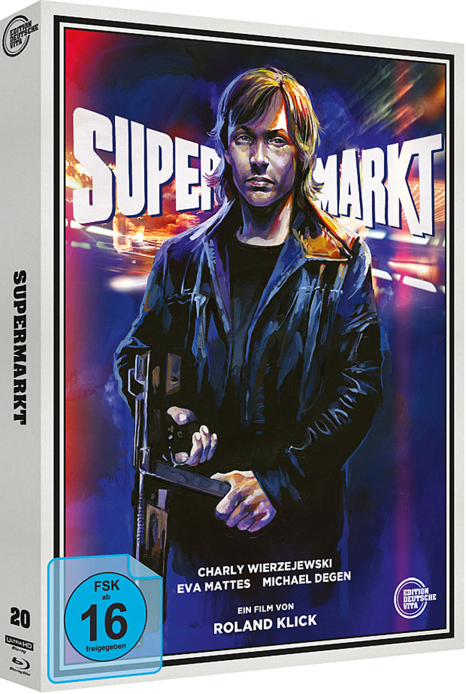 Supermarkt (4K UHD+Blu-Ray) - Cover B - Edition Deutsche Vita # 20 - Digipak - Limited 1000 Edition Supermarkt (4K UHD+Blu-Ray) - Cover B - Edition Deutsche Vita # 20 - Digipak - Limited 1000 Edition