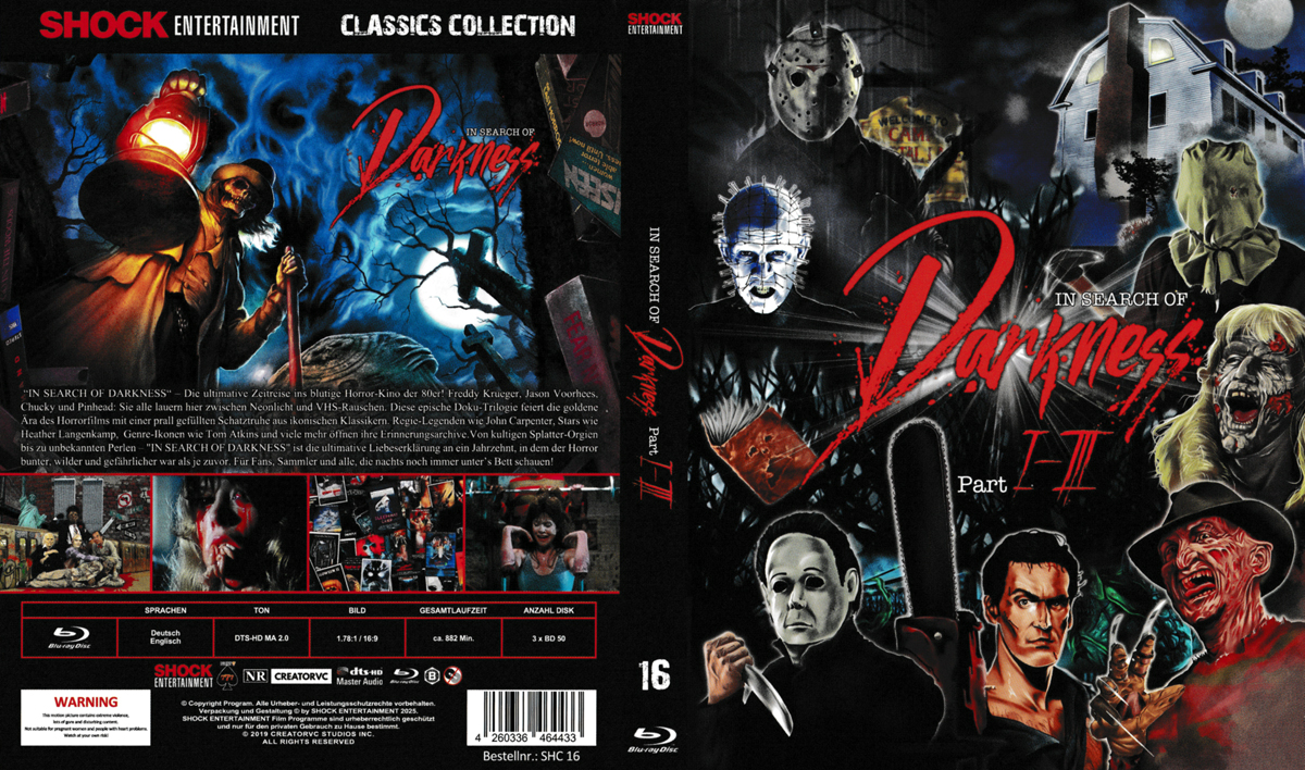 In Search of Darkness Part 1-3 (Blu-Ray) (3Discs) - Scanavo Box
