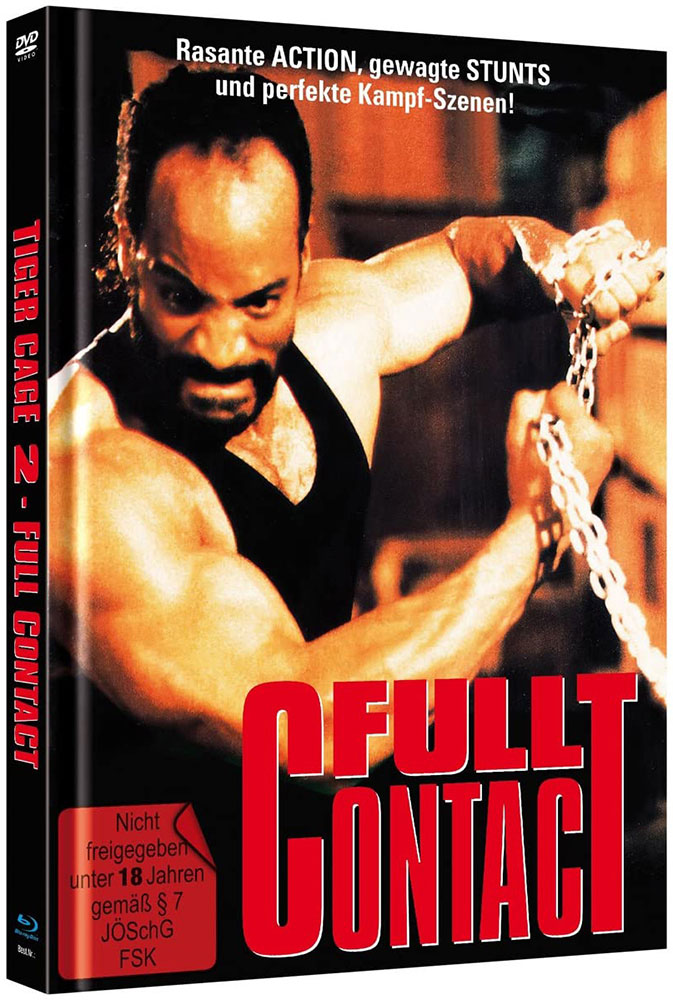 Tiger Cage 2 - Full Contact - Cover A - Mediabook (Blu-Ray+DVD) - Limited Edition - Uncut Tiger Cage 2 - Full Contact - Cover A - Mediabook (Blu-Ray+DVD) - Limited Edition - Uncut