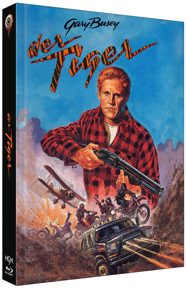 Der Tiger - Eye of the Tiger - Cover A - Mediabook (Blu-Ray+DVD) - Limited 333 Edition