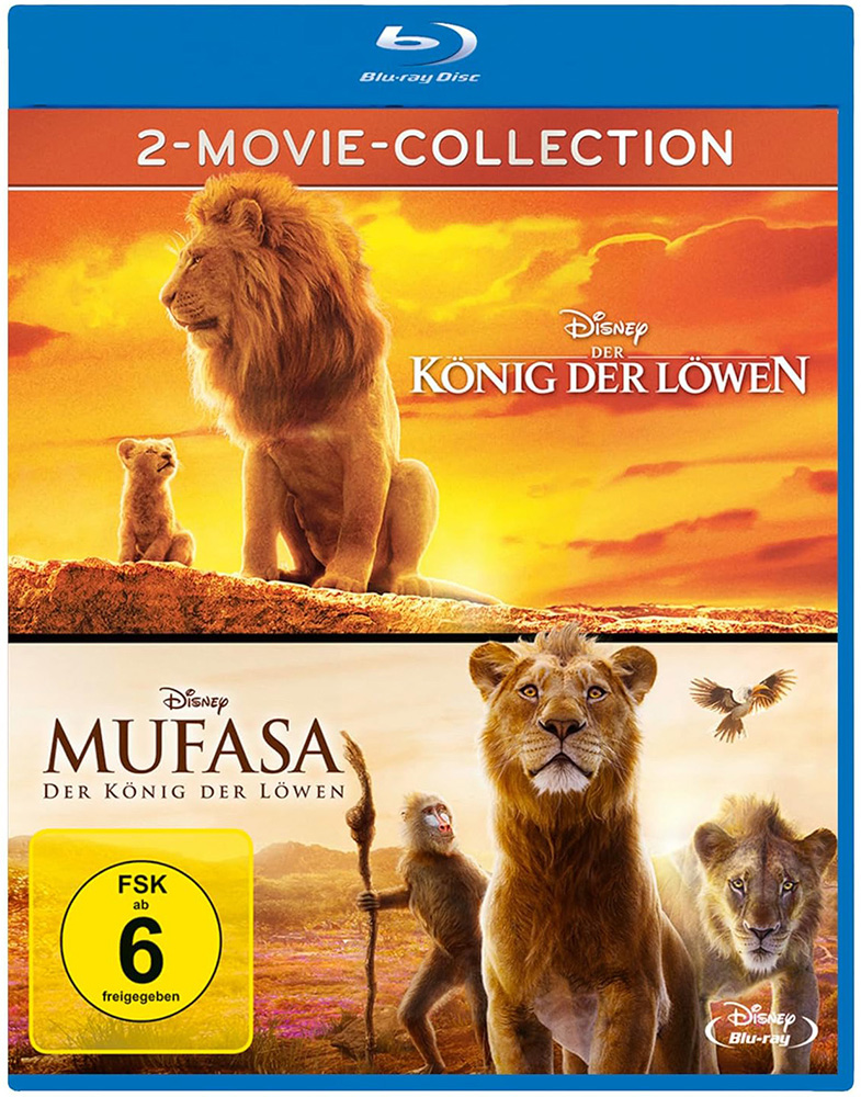 Der König der Löwen & Mufasa (Blu-Ray) (2Discs)