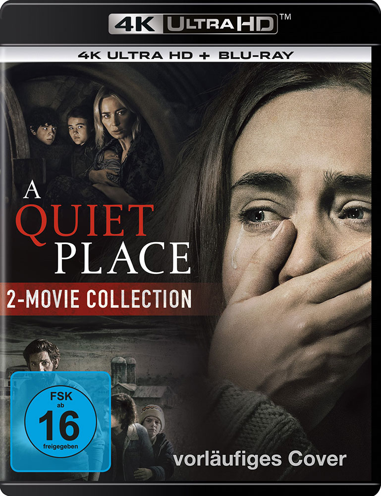 A Quiet Place 1&2 (4K UHD+Blu-Ray) (4Discs)