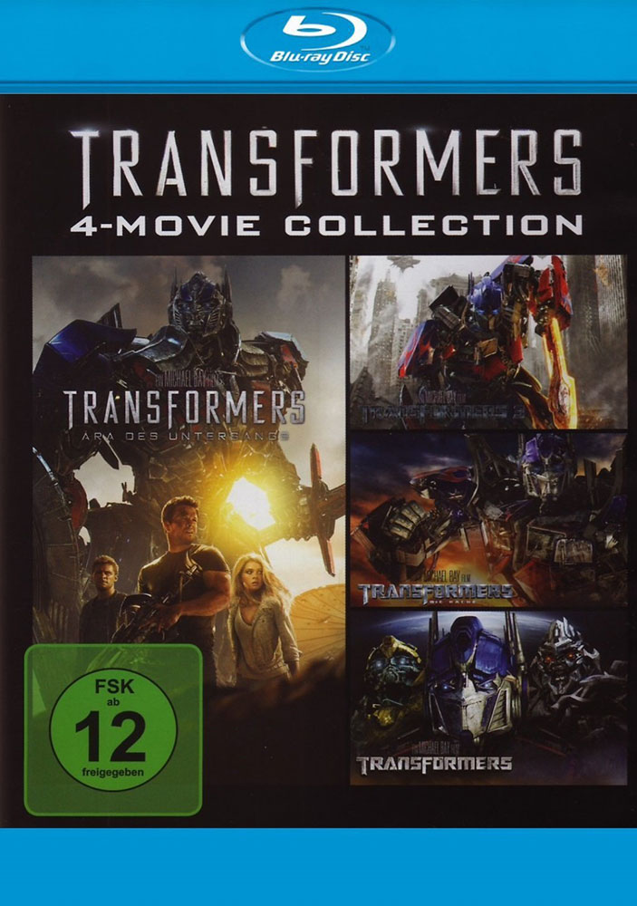 Transformers 1-4 Collection (Blu-Ray) (4Discs)