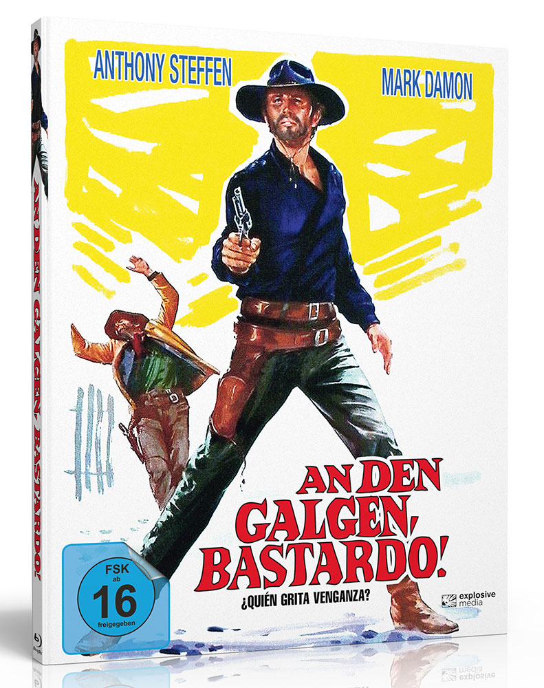 An den Galgen, Bastardo (Blu-Ray+DVD) - Cover B - Mediabook - Limited Edition An den Galgen, Bastardo (Blu-Ray+DVD) - Cover B - Mediabook - Limited Edition