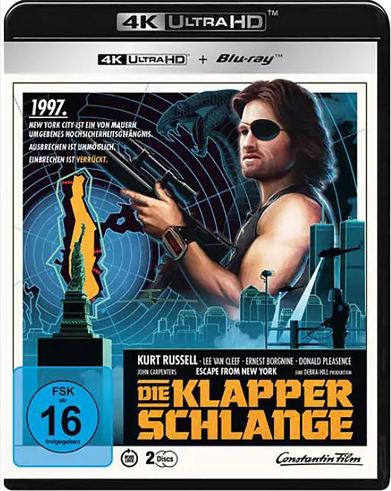 Die Klapperschlange (4K UHD+Blu-Ray) - Keep Case