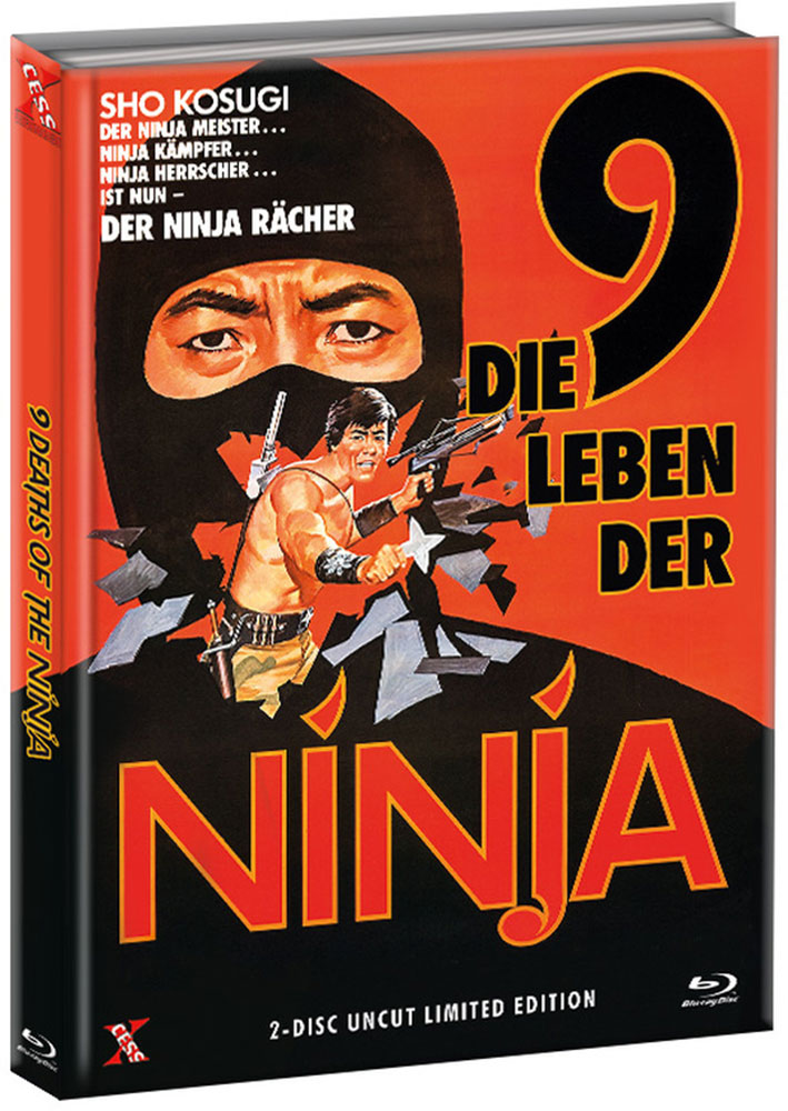Die 9 Leben der Ninja (Blu-Ray+DVD) - Cover A - Mediabook - Limited 444 Edition
