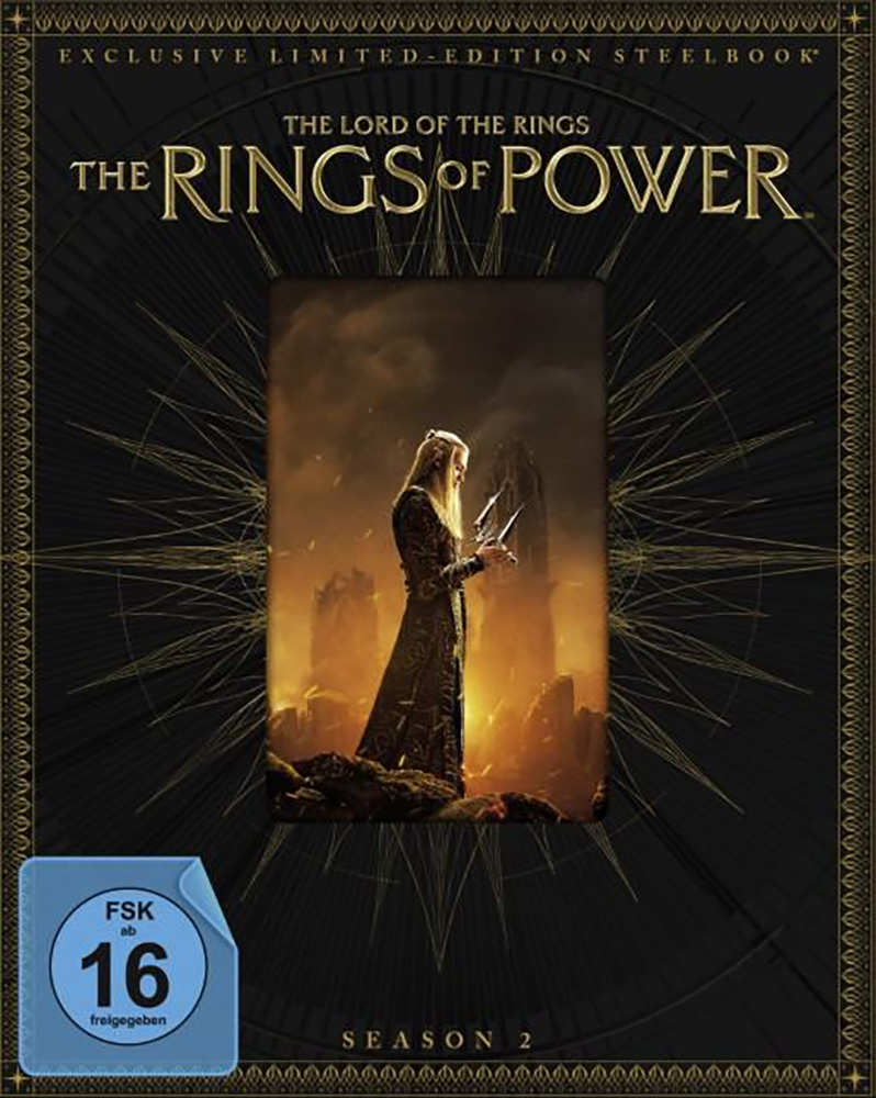 Der Herr der Ringe: Die Ringe der Macht - Staffel 2 (4K UHD) (4Discs) - SteelBook - Limited Edition