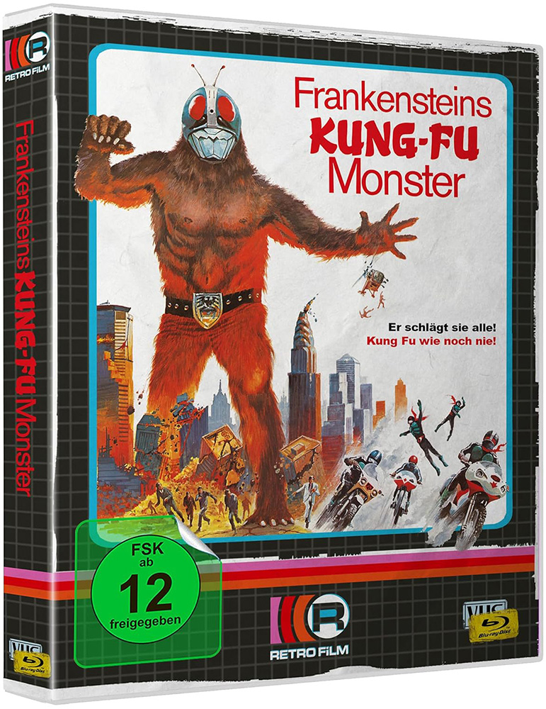 Frankensteins Kung Fu Monster (Blu-Ray) - Cover B