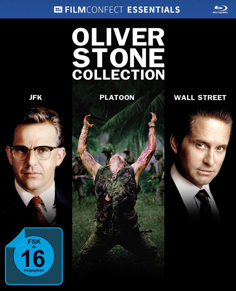 Oliver Stone Collection (Blu-Ray) (3Discs) (JFK, Platoon & Wall Street) - Mediabook Oliver Stone Collection (Blu-Ray) (3Discs) (JFK, Platoon & Wall Street) - Mediabook
