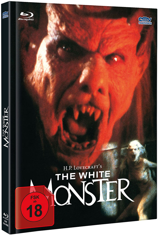 The White Monster (Blu-Ray+DVD) - Cover A - Mediabook (FSK) - Limited Edition The White Monster (Blu-Ray+DVD) - Cover A - Mediabook (FSK) - Limited Edition