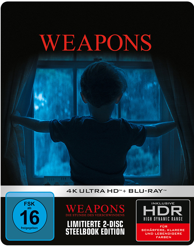 Weapons - Die Stunde des Verschwindens (4K Ultra HD+Blu-ray) - Limited SteelBook Edition