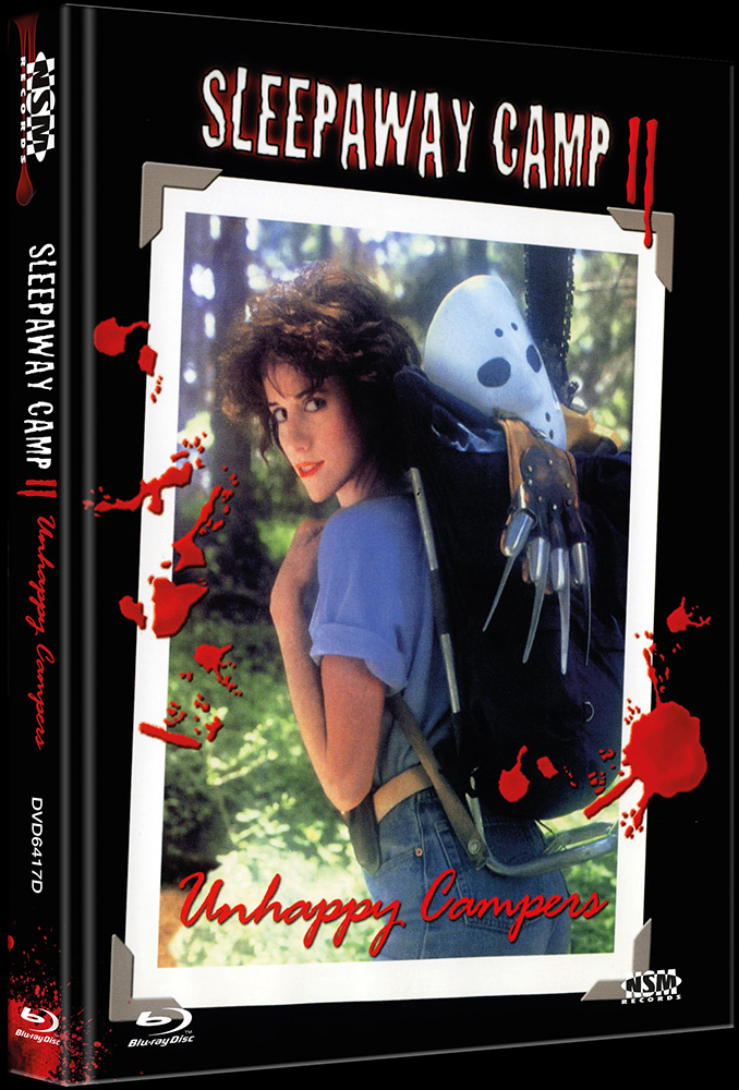 Sleepaway Camp 2 (Blu-Ray+DVD) - Cover D - Mediabook - Limited 222 Edition - Uncut
