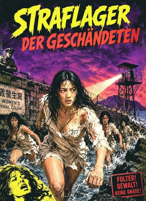 Straflager der Geschändeten (Blu-Ray+DVD) - Cover B - Mediabook - Limited 111 Edition
