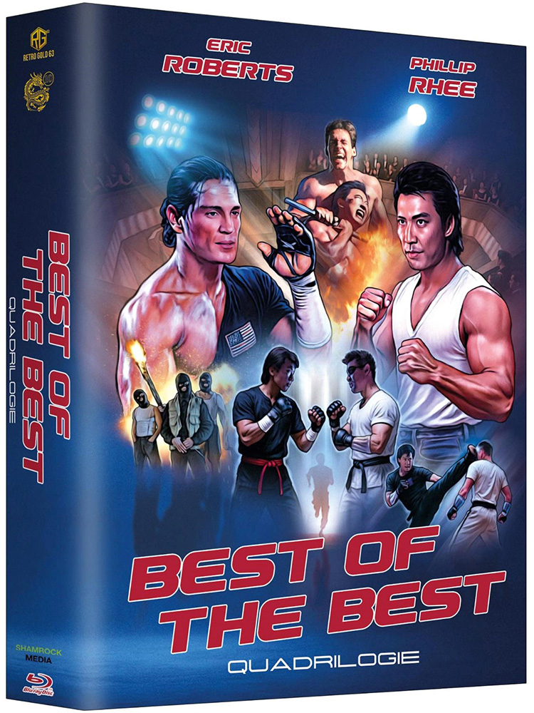 Best of the Best - Teil I-IV (Blu-ray) (4Discs) - Cover B - Mega Mediabook - Limited 222 Edition Best of the Best - Teil I-IV (Blu-ray) (4Discs) - Cover B - Mega Mediabook - Limited 222 Edition