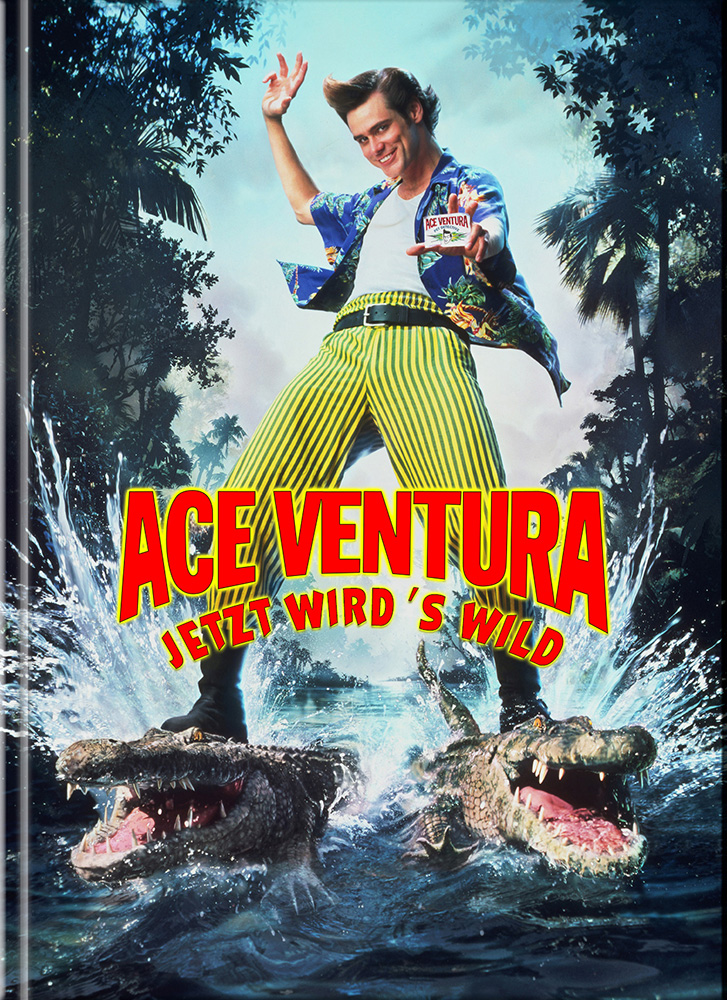 Ace Ventura 2 - Jetzt wird's wild (Blu-Ray+DVD) - Cover A - Mediabook - Limited 888 Edition Ace Ventura 2 - Jetzt wird's wild (Blu-Ray+DVD) - Cover A - Mediabook - Limited 888 Edition