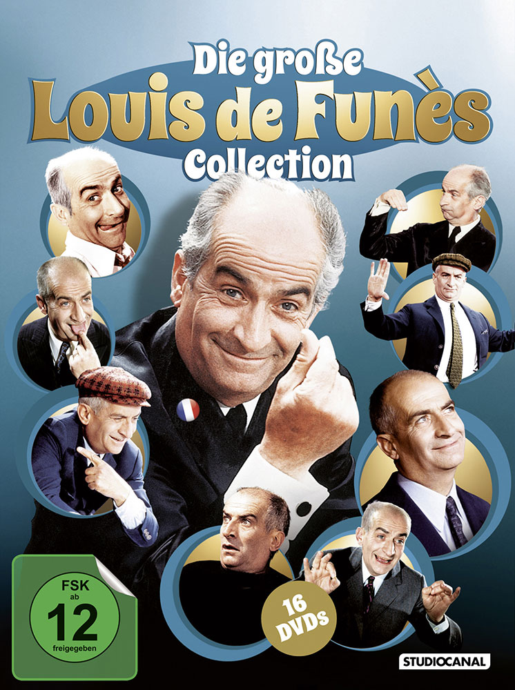 Louis De Funes - Die große Louis de Funes Collection (16DVDs) Louis De Funes - Die große Louis de Funes Collection (16DVDs)