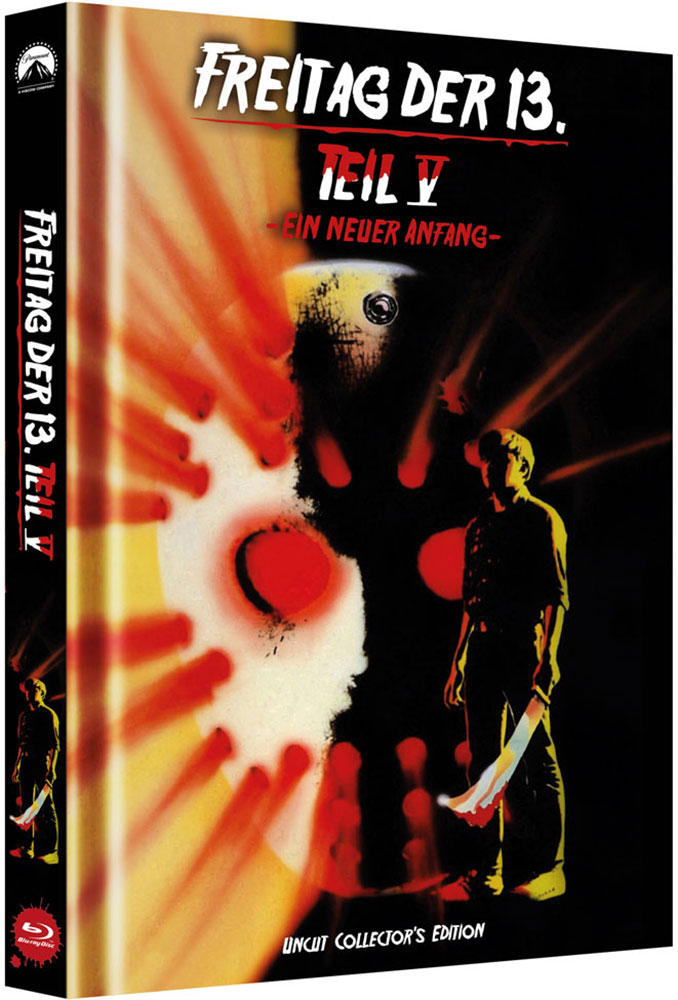 Freitag der 13. - Teil 05 - Ein neuer Anfang (Blu-Ray) - Cover C - Mediabook - Limited 500 Edition - Uncut