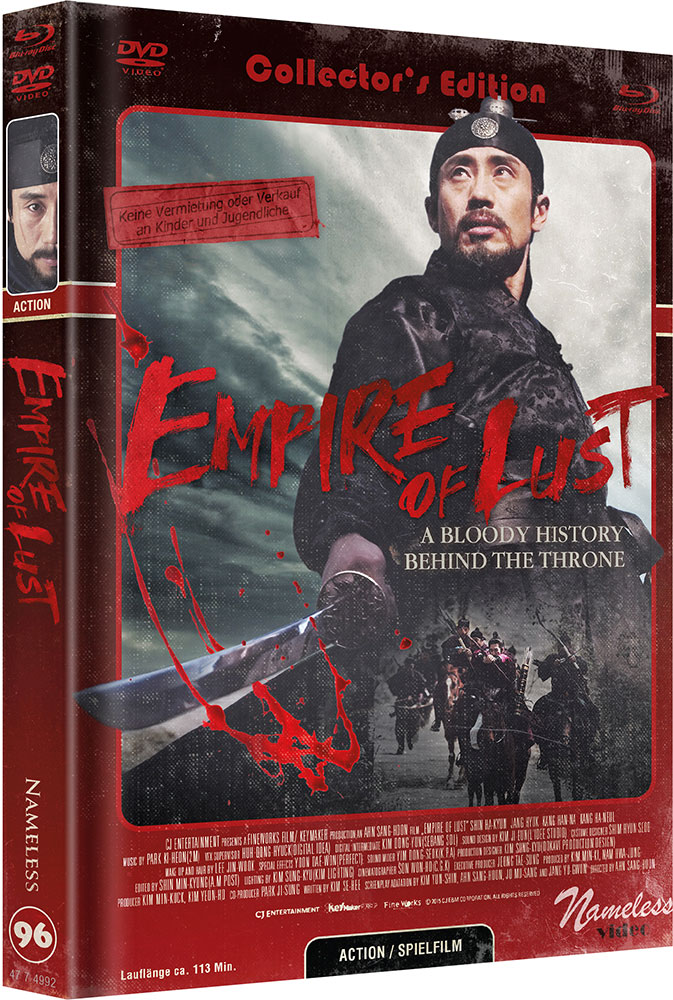 Empire Of Lust - Cover C - Mediabook (Blu-Ray+DVD) - Limited 222 Edition Empire Of Lust - Cover C - Mediabook (Blu-Ray+DVD) - Limited 222 Edition