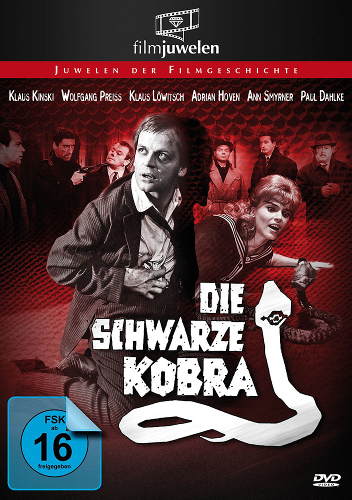 Die schwarze Kobra (s/w) - Klaus Kinski Die schwarze Kobra (s/w) - Klaus Kinski