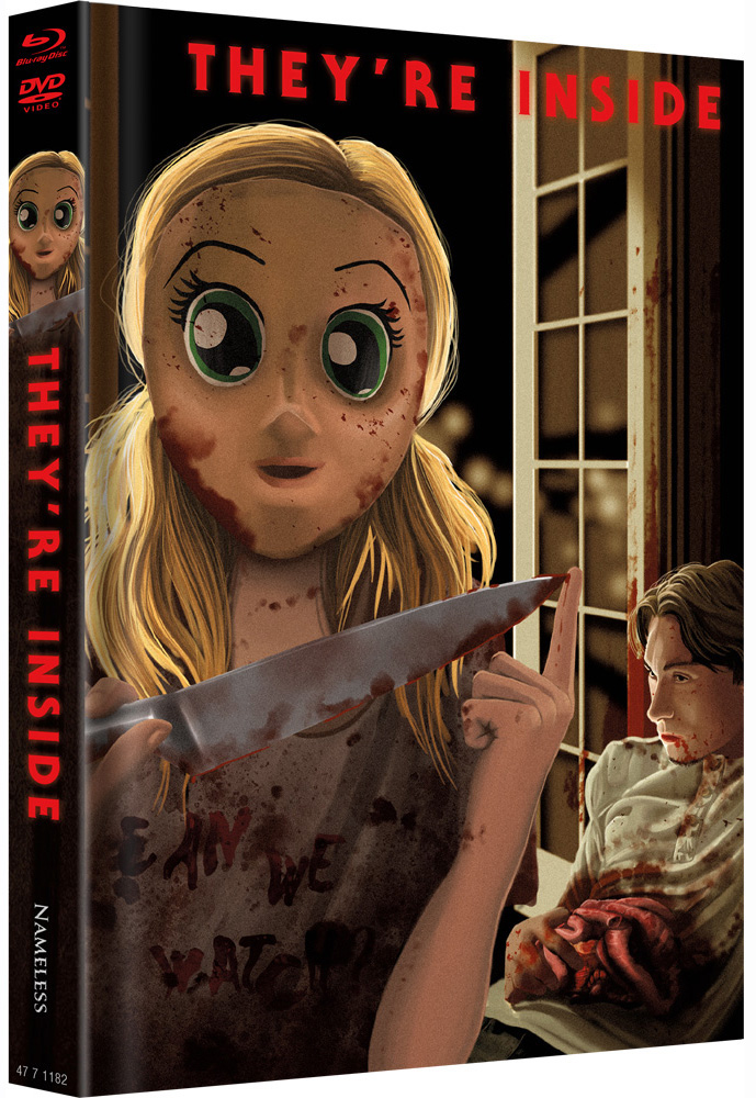 They're Inside - Cover B - Mediabook (Blu-Ray+DVD) - Limited 333 Edition They're Inside - Cover B - Mediabook (Blu-Ray+DVD) - Limited 333 Edition