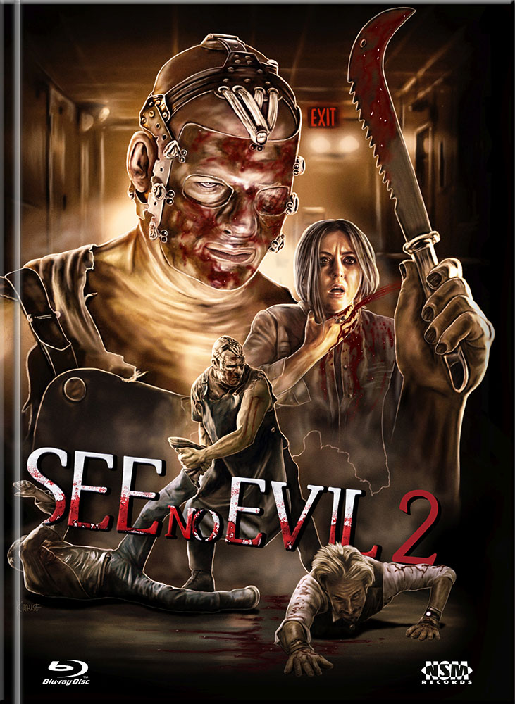 See No Evil 2 (Blu-Ray+DVD) - Cover C - Mediabook - Limited 333 Edition - Uncut