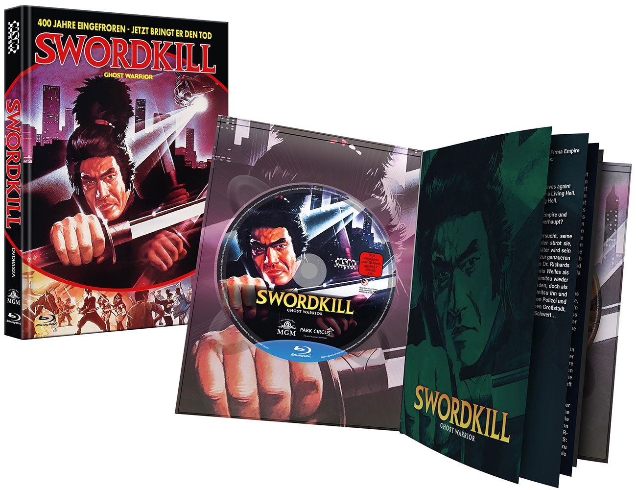 Swordkill (Ghost Warrior) (Blu-Ray+DVD) - Cover A - Mediabook - Limited 333 Edition Swordkill (Ghost Warrior) (Blu-Ray+DVD) - Cover A - Mediabook - Limited 333 Edition