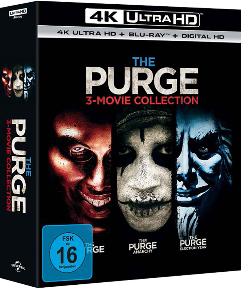 The Purge Trilogy (4K UHD+Blu-Ray) (6Discs)