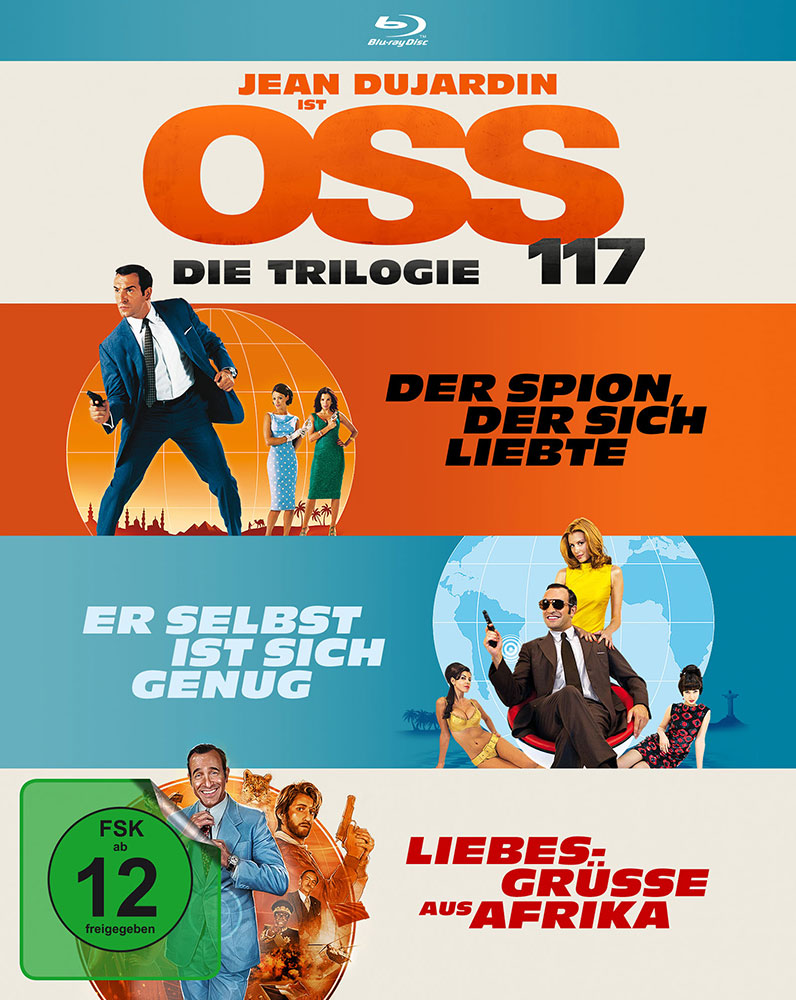 OSS 117 - Die Trilogie (Blu-Ray) (3Discs)