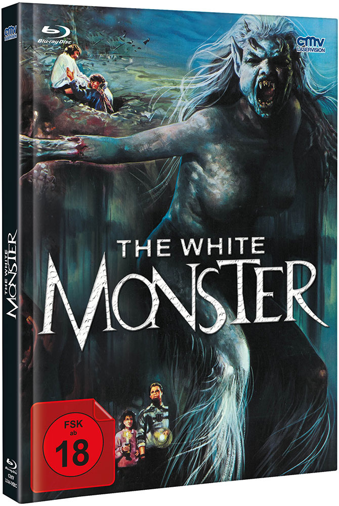 The White Monster (Blu-Ray+DVD) - Cover C - Mediabook (FSK) - Limited Edition The White Monster (Blu-Ray+DVD) - Cover C - Mediabook (FSK) - Limited Edition