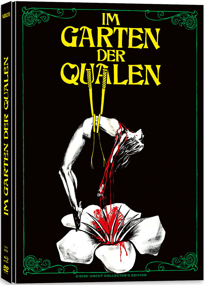 Im Garten der Qualen (Blu-Ray+DVD) - Cover B - Mediabook - Limited 222 Edition - Uncut