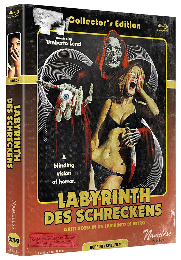 Labyrinth des Schreckens (Blu-Ray+CD) - Cover C - Mediabook - Limited 333 Edition
