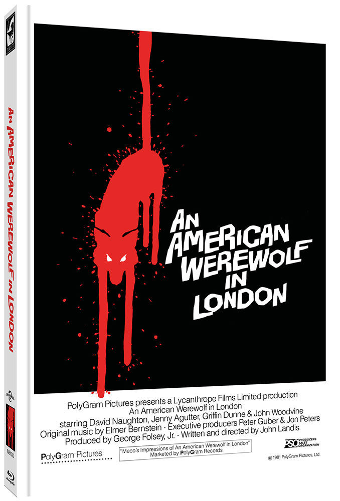 An American Werewolf In London - Cover F - Mediabook (Blu-Ray) (2Discs) - Limited 333 Edition