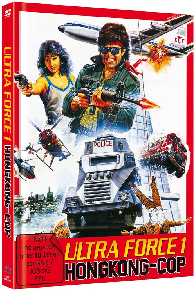 Ultra Force 1 - Hongkong Cop (Blu-Ray+DVD) - Cover A - Mediabook - Limited Edition - Uncut Ultra Force 1 - Hongkong Cop (Blu-Ray+DVD) - Cover A - Mediabook - Limited Edition - Uncut