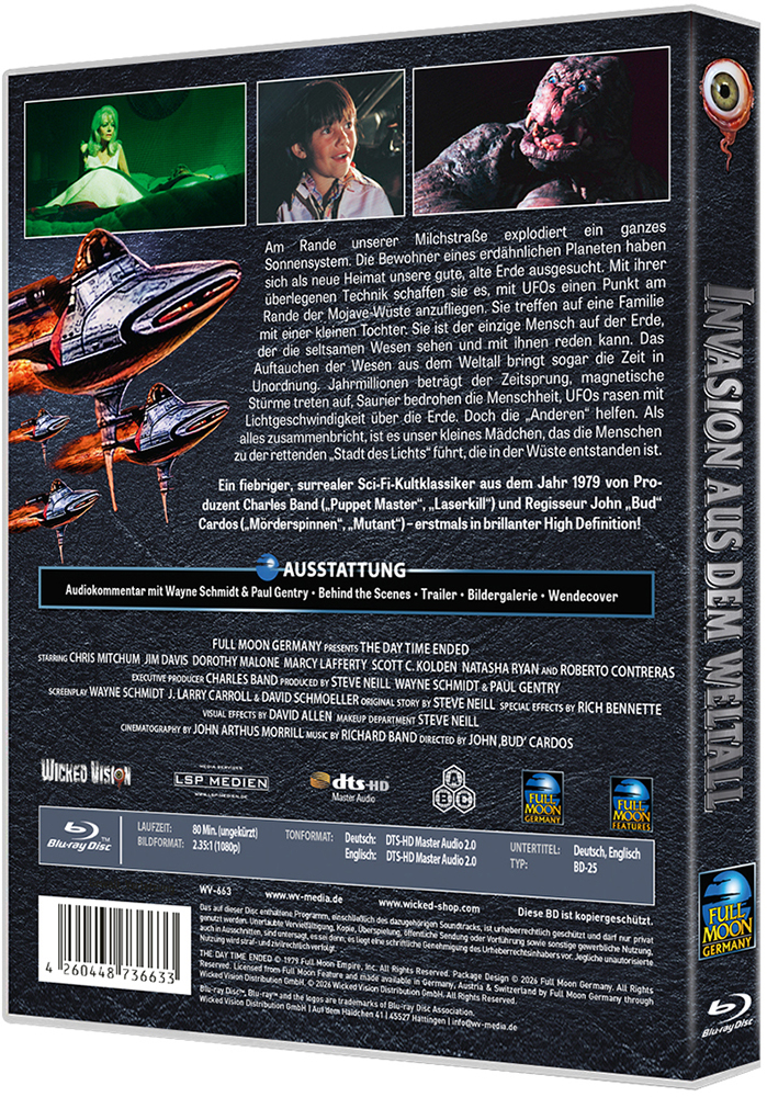 Invasion aus dem Weltall (Blu-Ray) - Full Moon Classic Selection Nr. 23