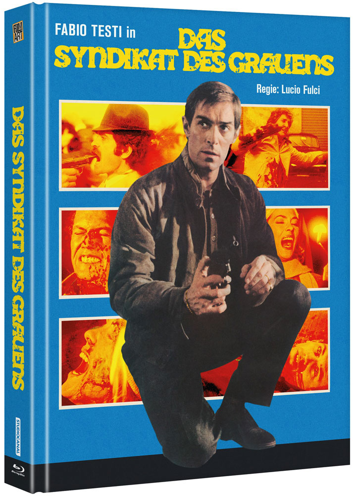 Das Syndikat des Grauens (Blu-ray) - Cover B - Mediabook - Limited 1000 Edition - Uncut