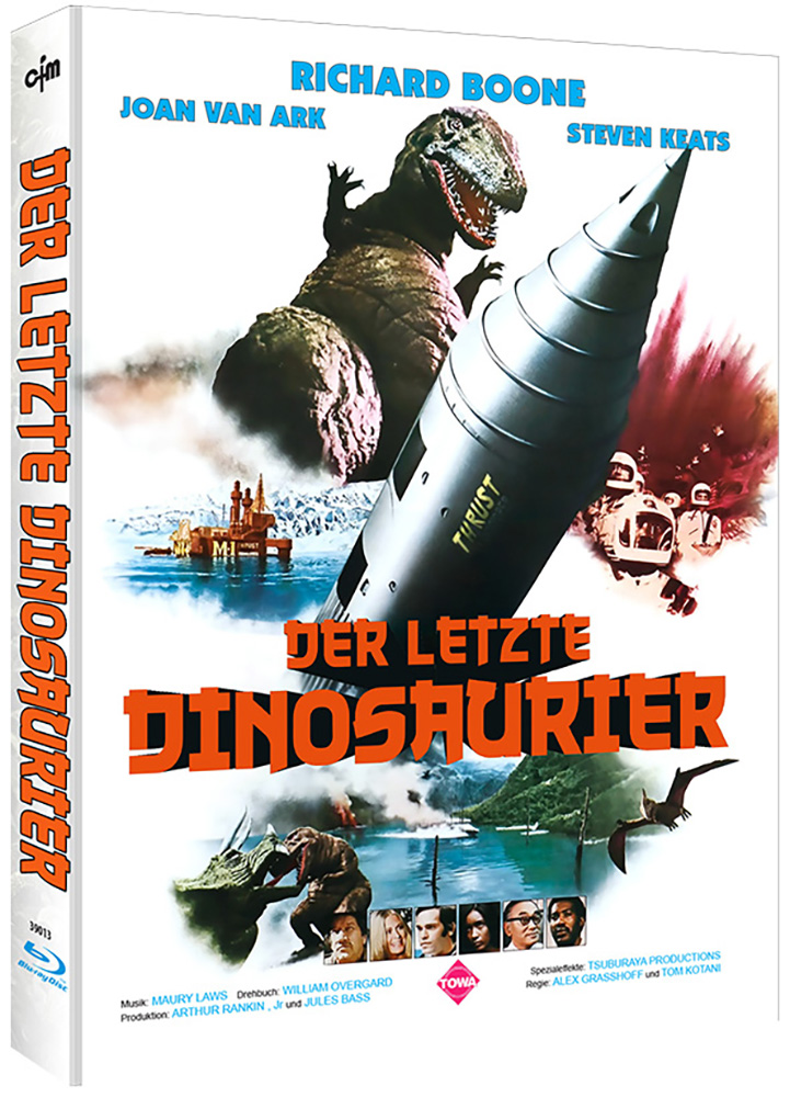 Der Letzte Dinosaurier (Blu-Ray) - Cover B - Mediabook - Limited 199 Edition