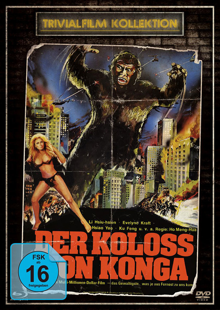 Der Koloss von Konga (Blu-Ray+DVD) - Trivialfilm Kollektion 04 - mit 3D-Lentikularkarte