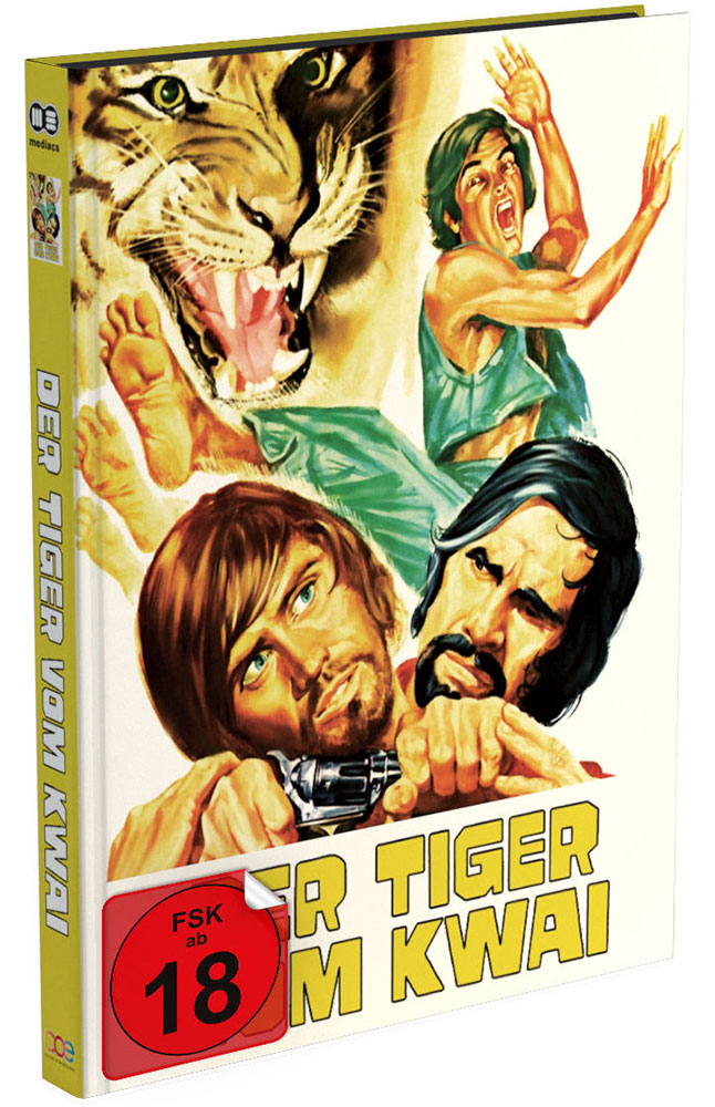 Der Tiger vom Kwai - Cover B - Mediabook (Blu-Ray+DVD) - Limited Edition Der Tiger vom Kwai - Cover B - Mediabook (Blu-Ray+DVD) - Limited Edition