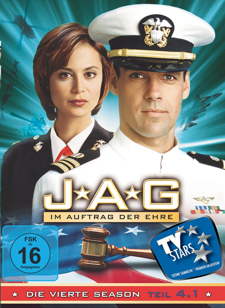 JAG: Im Aufrtag der Ehre - Season 4.1 (3DVD)
