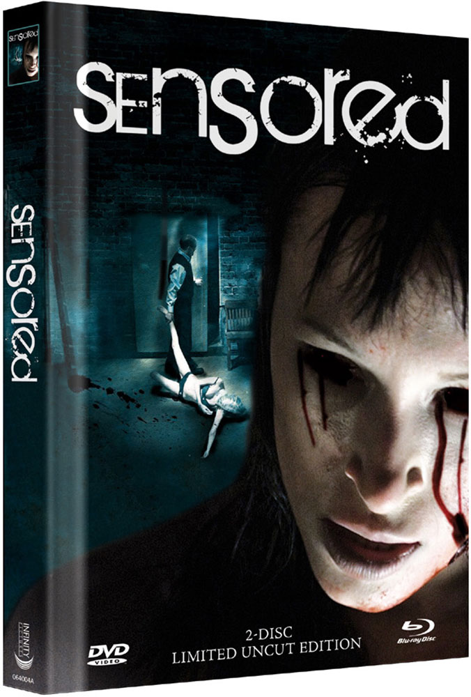 Sensored (Blu-Ray+DVD) - Cover A - Mediabook - Uncut (8min längere Uncut Fassung)