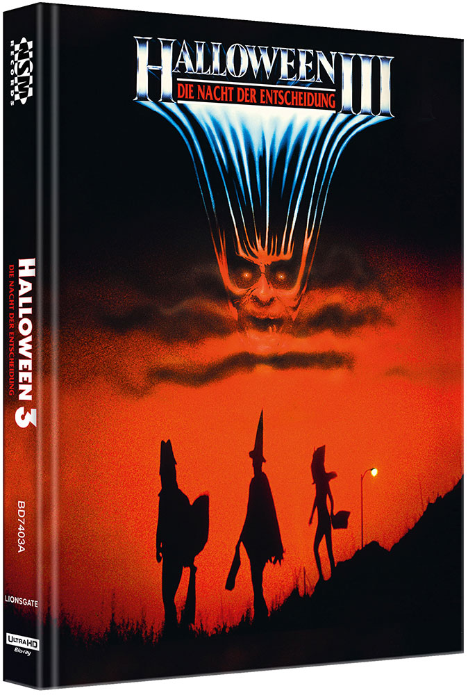 Halloween 3 (4K UHD+Blu-Ray) - Cover A - Mediabook - Limited 666 Edition - Uncut