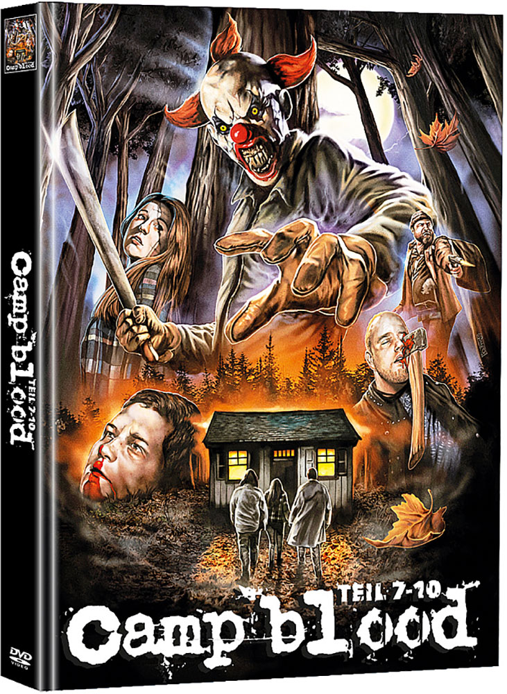 Camp Blood 7-10 (OmU) - Cover A - Mediabook (2DVD) - Limited 222 Edition Camp Blood 7-10 (OmU) - Cover A - Mediabook (2DVD) - Limited 222 Edition