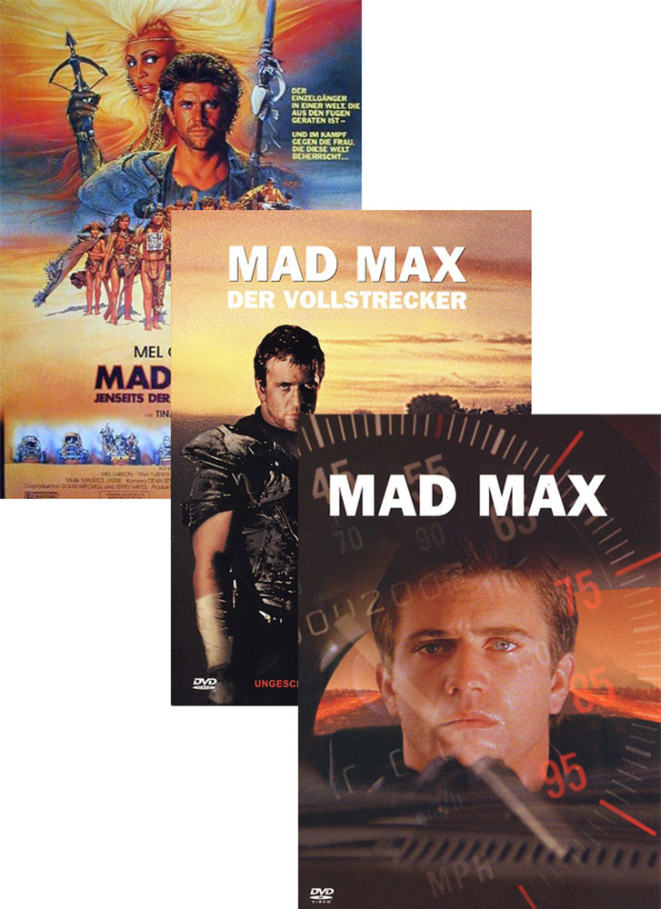 Mad Max - Teil 1-3 Bundle (3DVD) - Uncut