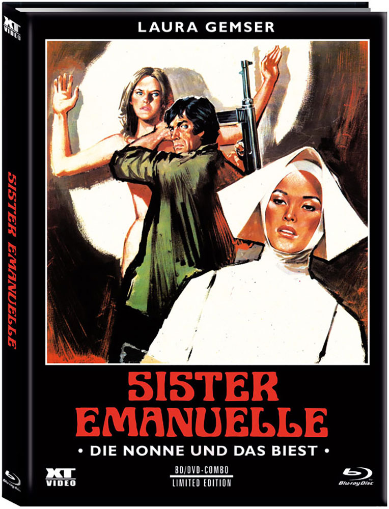 Die Nonne und das Biest (Blu-Ray+DVD) - Cover B - Mediabook - Limited 333 Edition