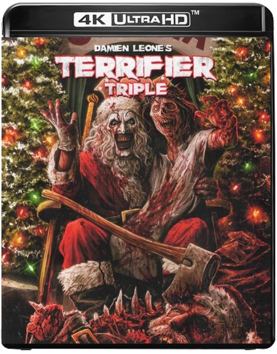 Terrifier 1-3 (Triple) (4K UHD+Blu-Ray) (3Discs) - Keep Case