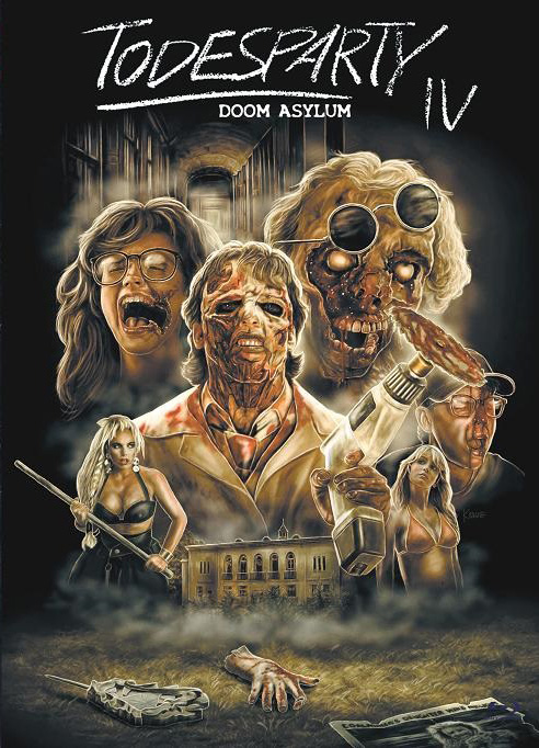 Todesparty IV - Doom Asylum (Blu-Ray+DVD) - Cover A - Mediabook - Limited 333 Edition