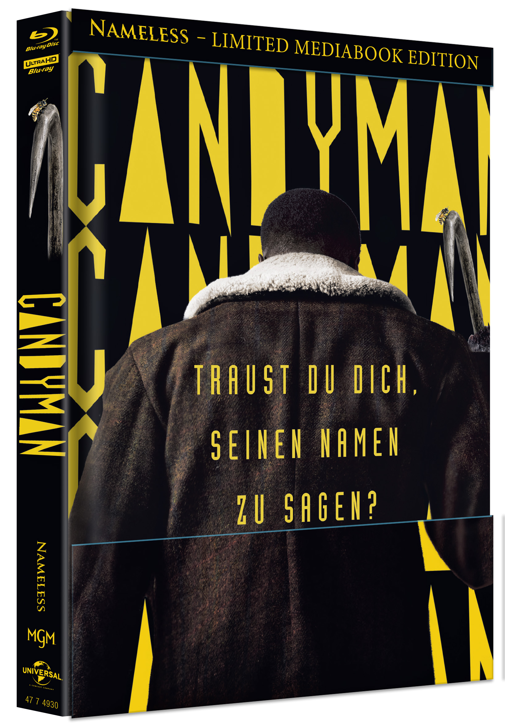 Candyman (2021) (4K UHD+Blu-ray) - Cover A - Mediabook - Limited Edition Candyman (2021) (4K UHD+Blu-ray) - Cover A - Mediabook - Limited Edition
