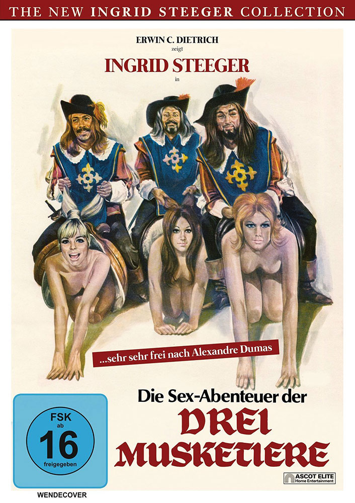 Die Sex-Abenteuer der drei Musketiere - The New Ingrid Steeger Collection